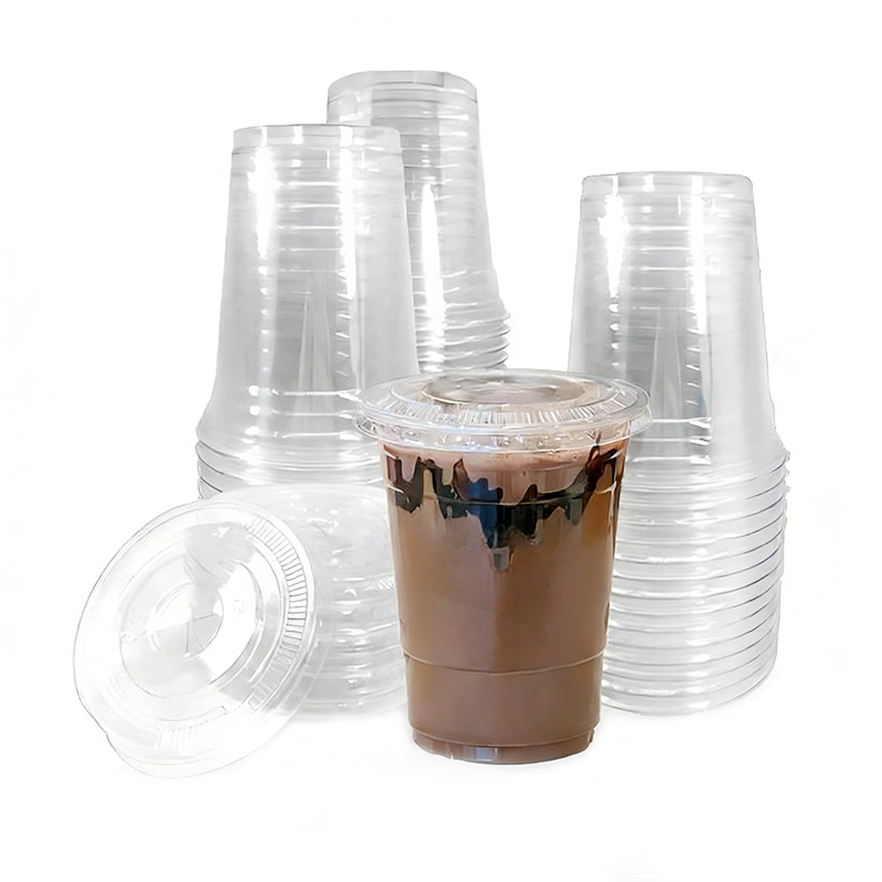 Clear PET Blister Cup Lid for Coffee