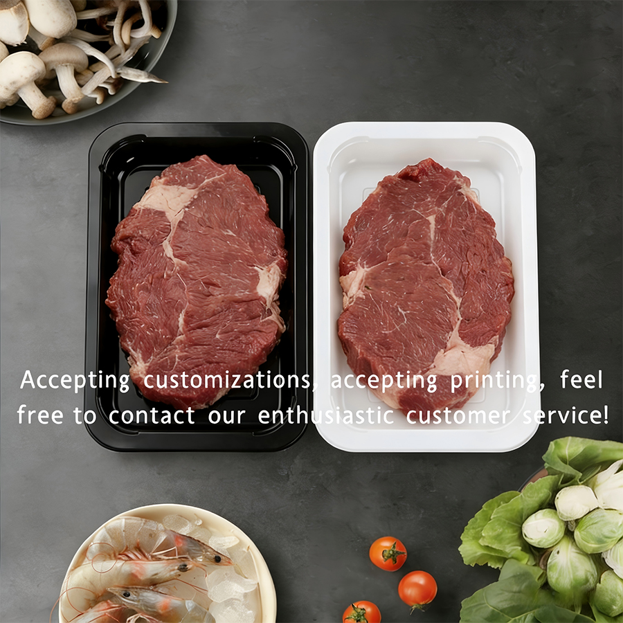 Frozen Chicken Beef Meat Plastic Tray Supplier