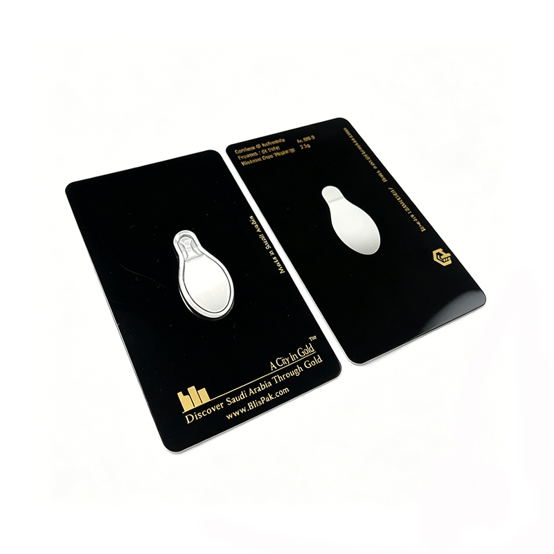 Factory Custom Gold Bar Blister Packaging