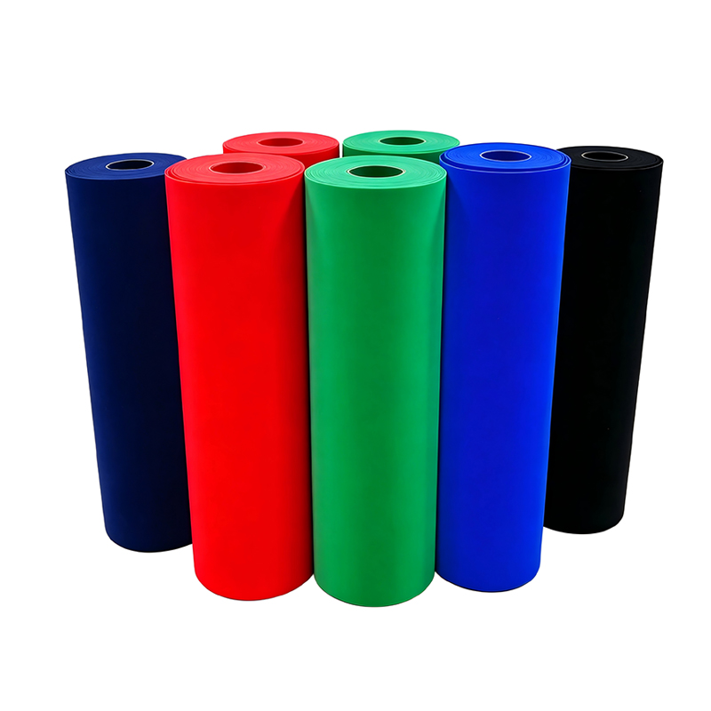 Custom Rigid Color Flocking PVC Roll