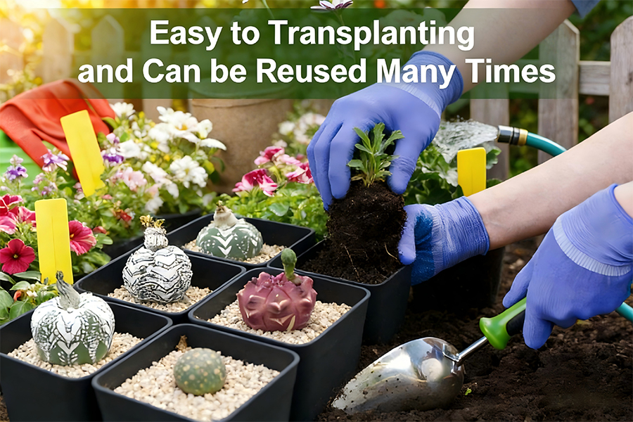 Wholesale Mini Plastic Flower Pots