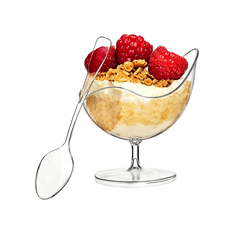 Wholesale Scallop Stem Dessert Cups