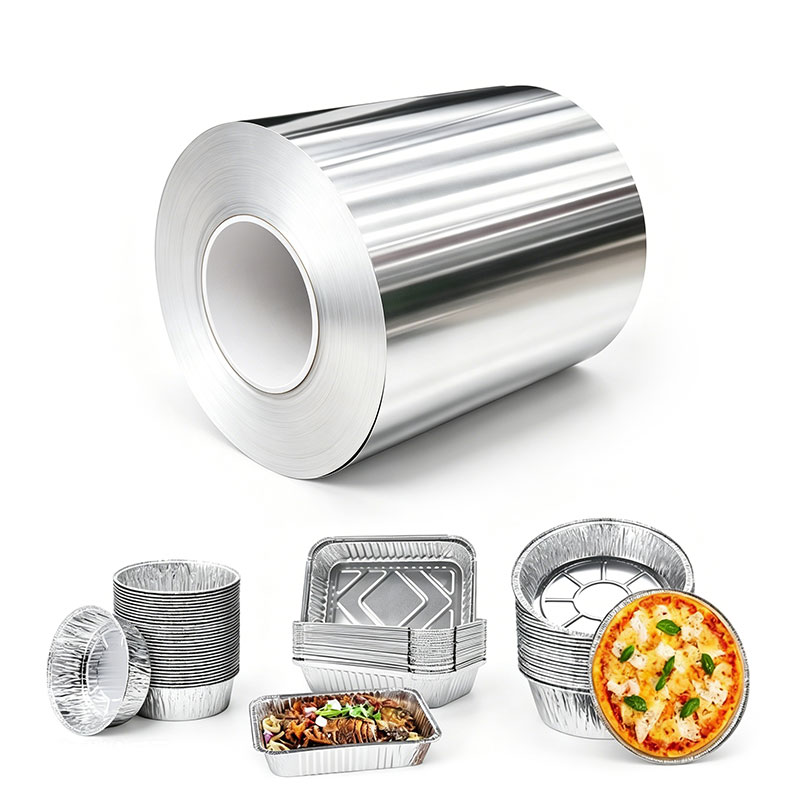 Food Grade Aluminum Foil Raw Material for Container Making