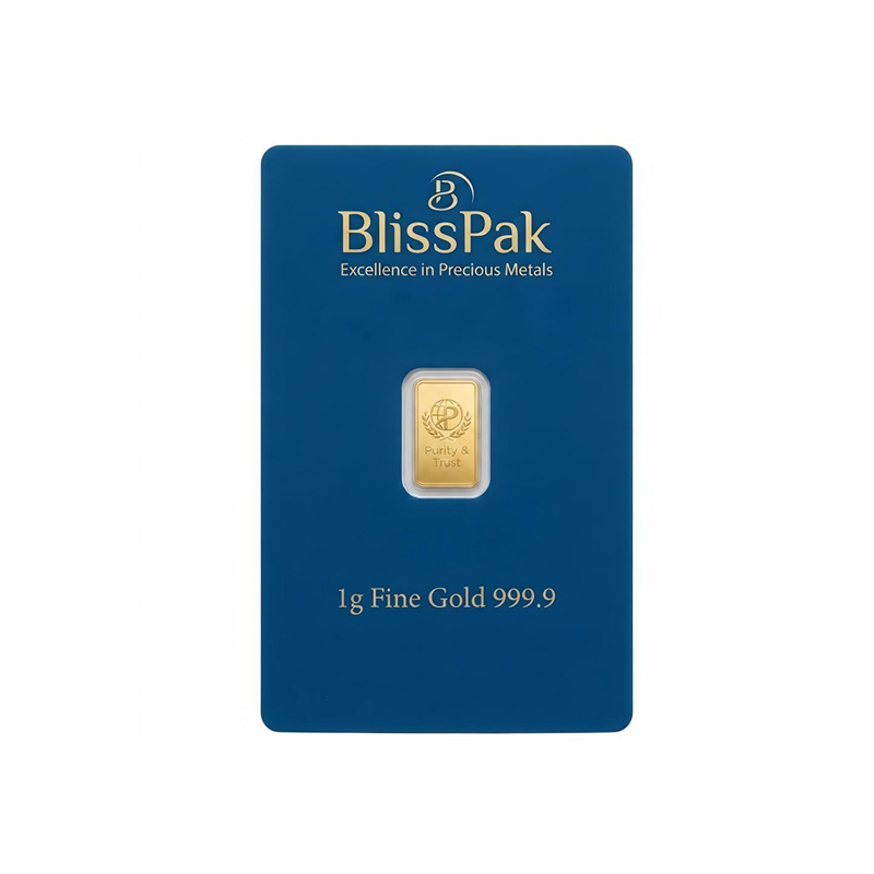 Wholesale Gold Bar Blister Packaging
