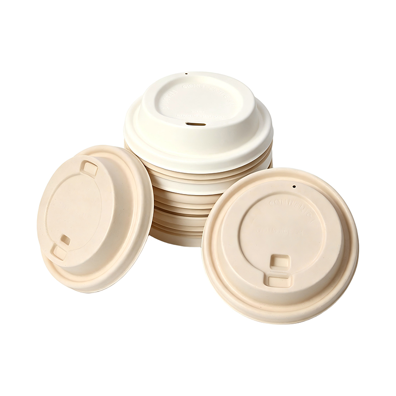 Wholesale Bagasse Flat Lids for Cups