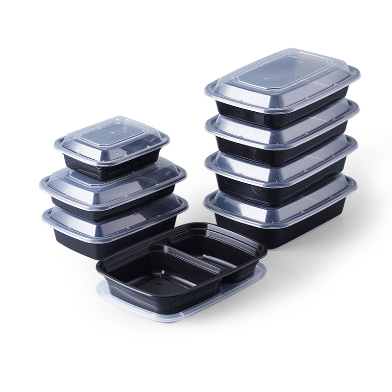 Microwavable Plastic Takeaway Food Container
