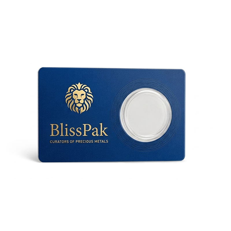 Tamper Proof Gold Coin Blister Card