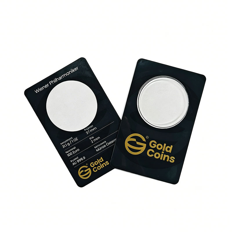 Round Silver Coin Capsule