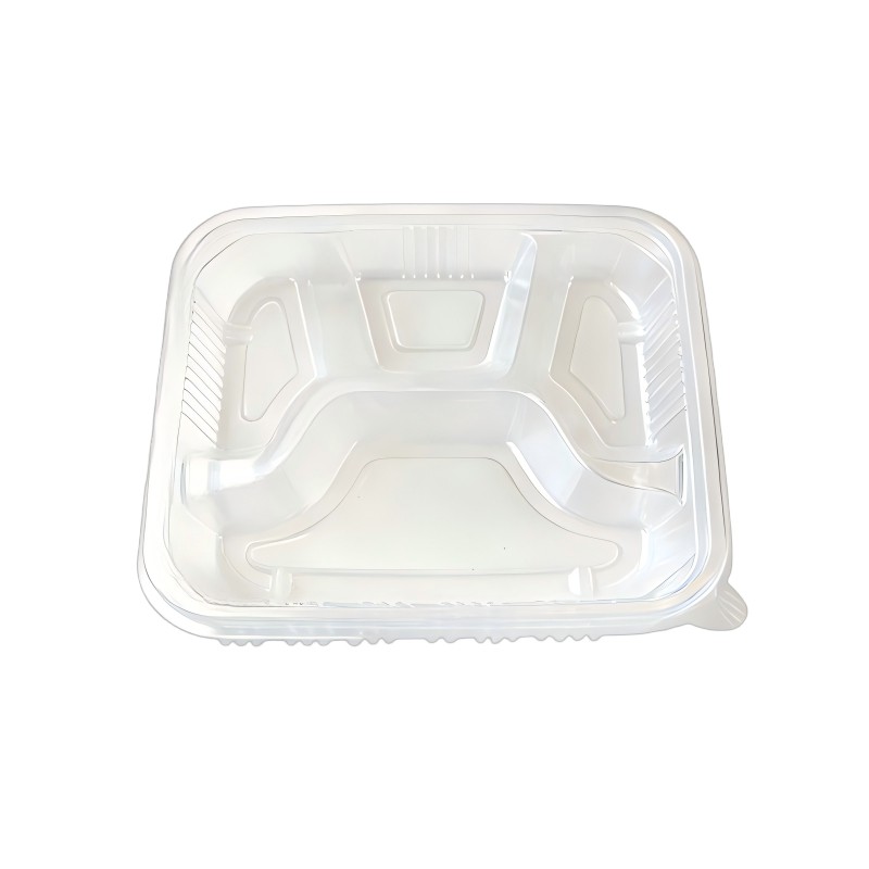 Disposable Four-Compartment Leak-Proof Food Container Mold
