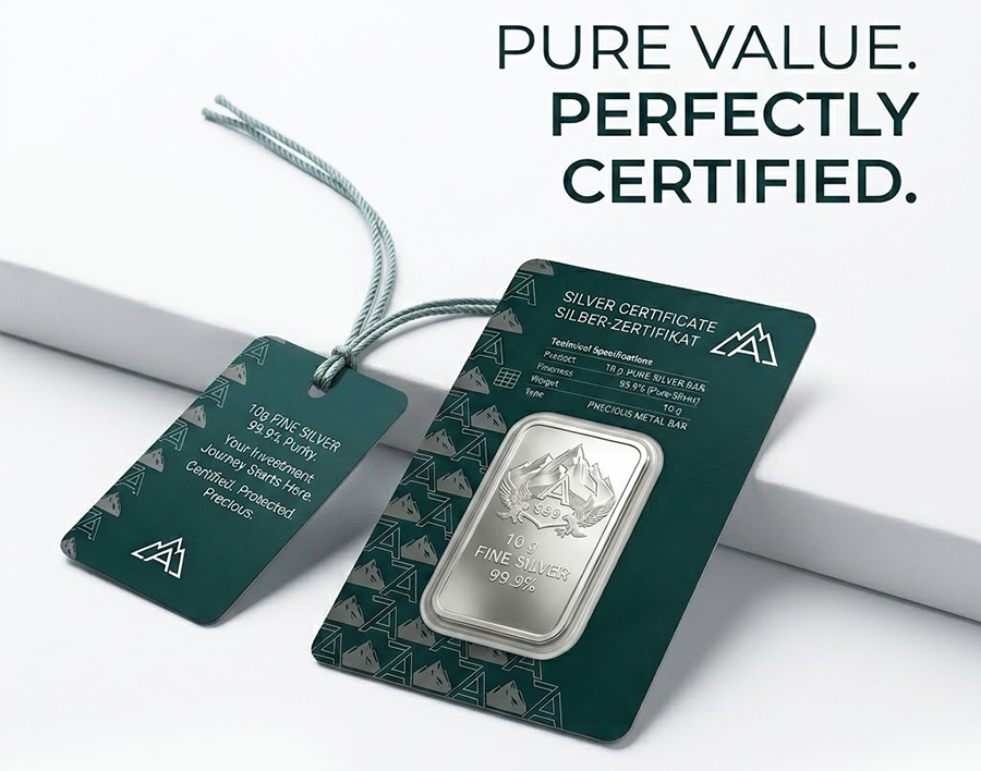Wholesale Silver Bar Blister Packaging