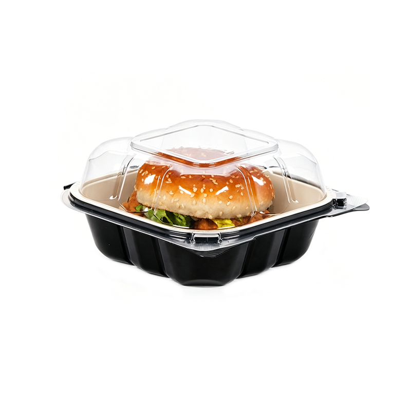 Custom Disposable Clamshell Hamburger Packaging