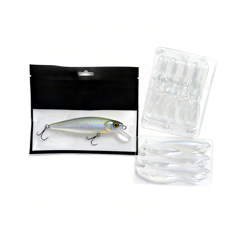 Custom Transparent PVC Blister Packaging Tray for Fishing Lure