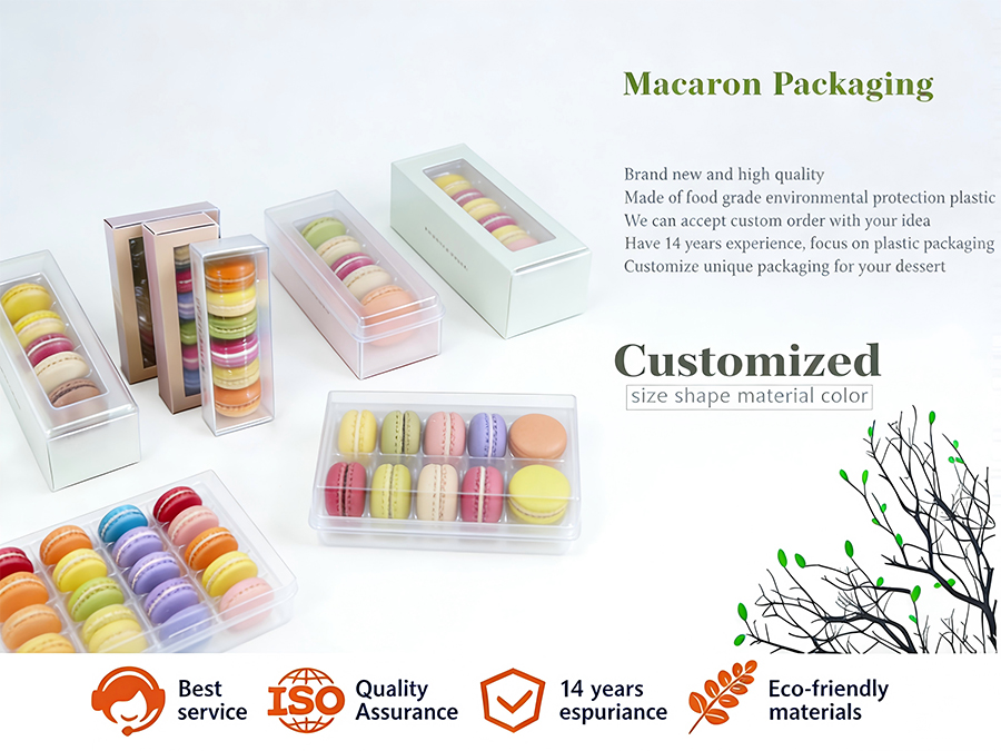 Blister Clear Plastic Macaron Tray