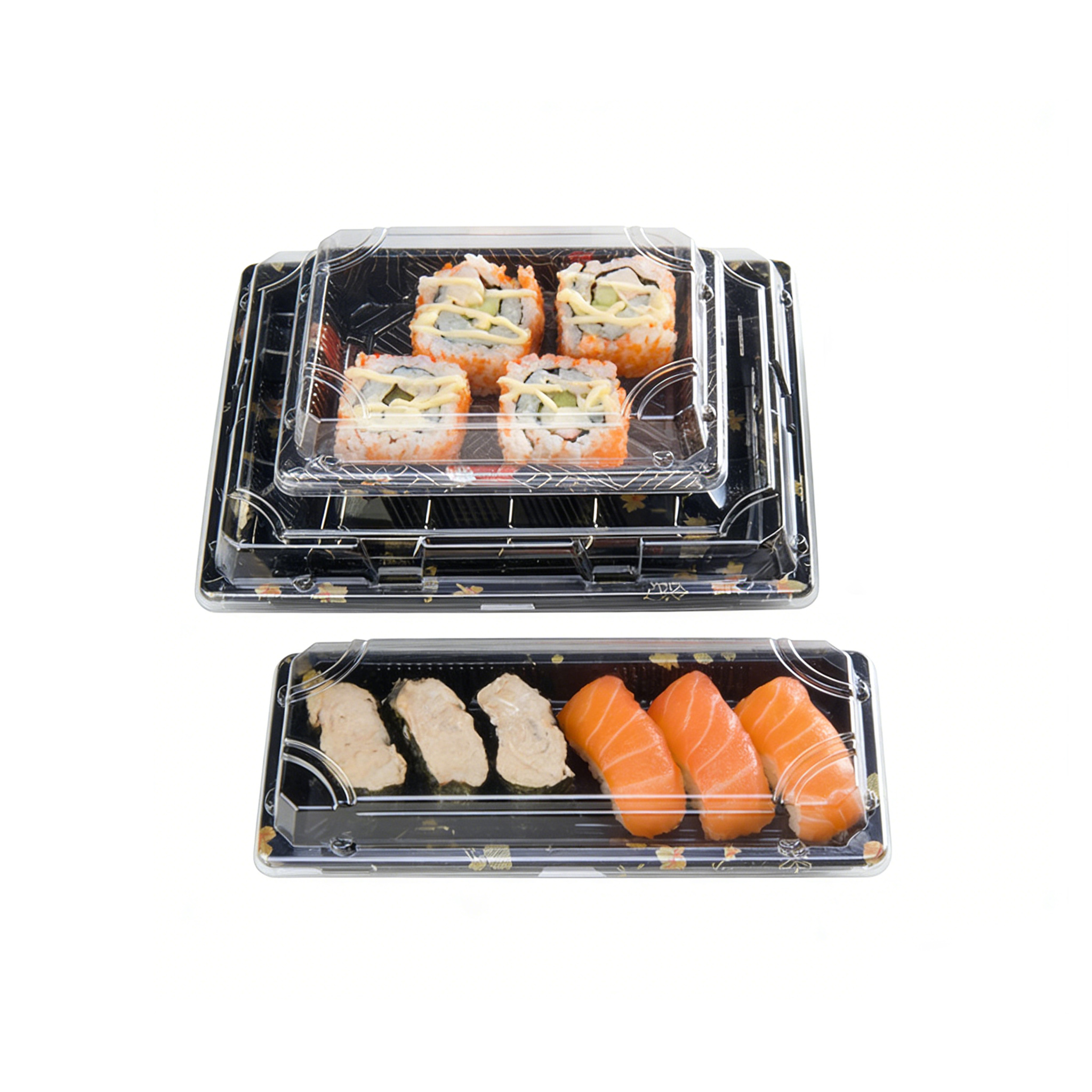 Sushi Takeaway Packaging Trays With Lid