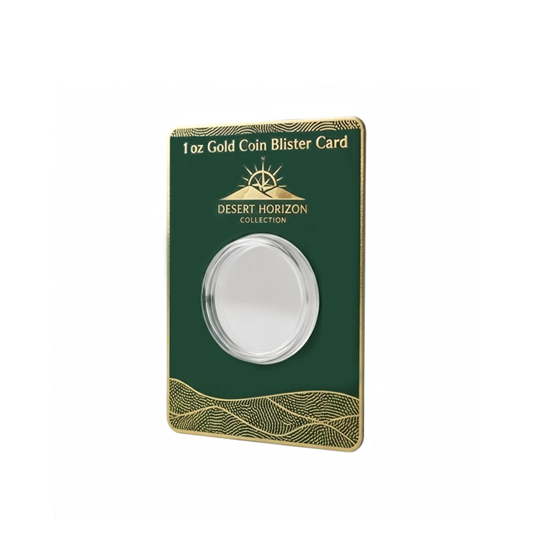 1 oz Gold Coin Blister Card