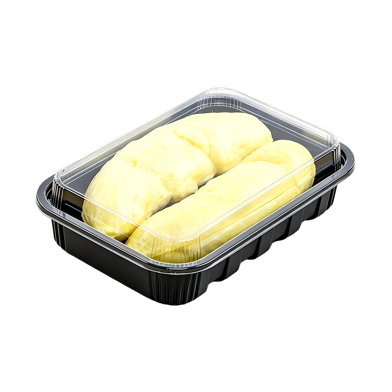 Wholesale Lidded PET Durian Tray