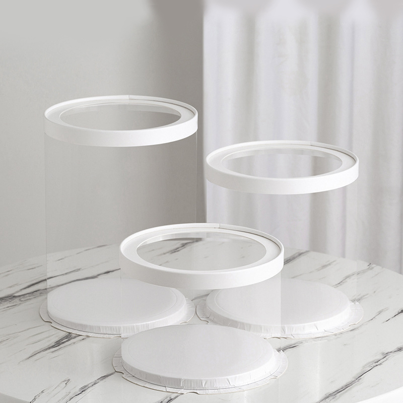 Clear Plastic Cake Packing Box