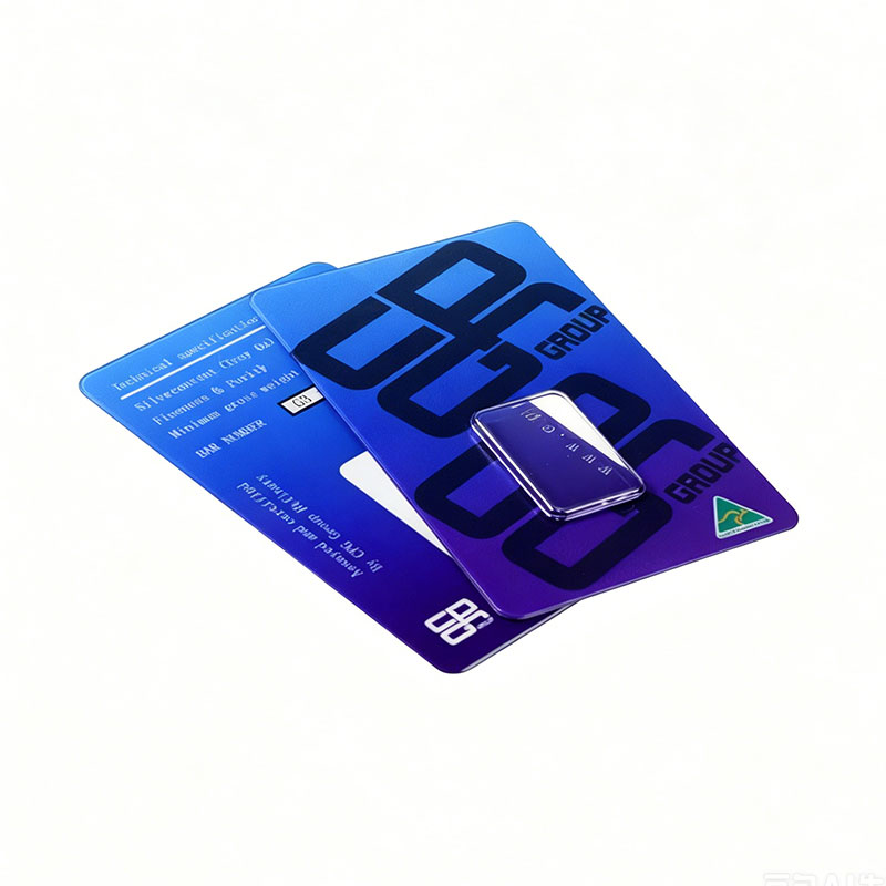 Factory Price Silver Bar Assay Card