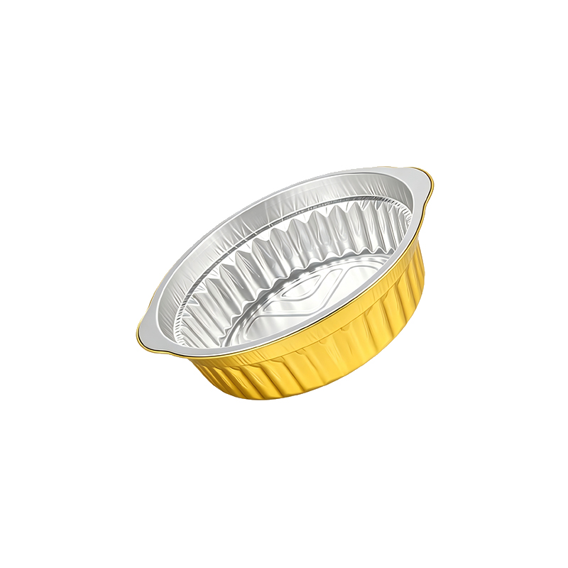 Golden Disposable Aluminum Foil Pot