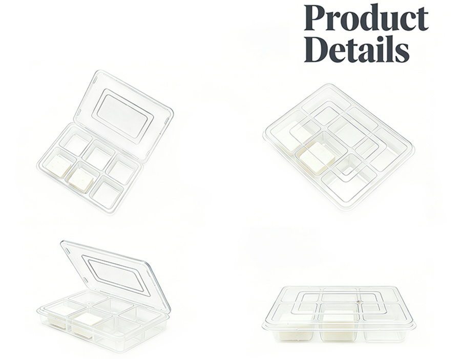Custom Clear Compartment Clamshell Manufacturer
