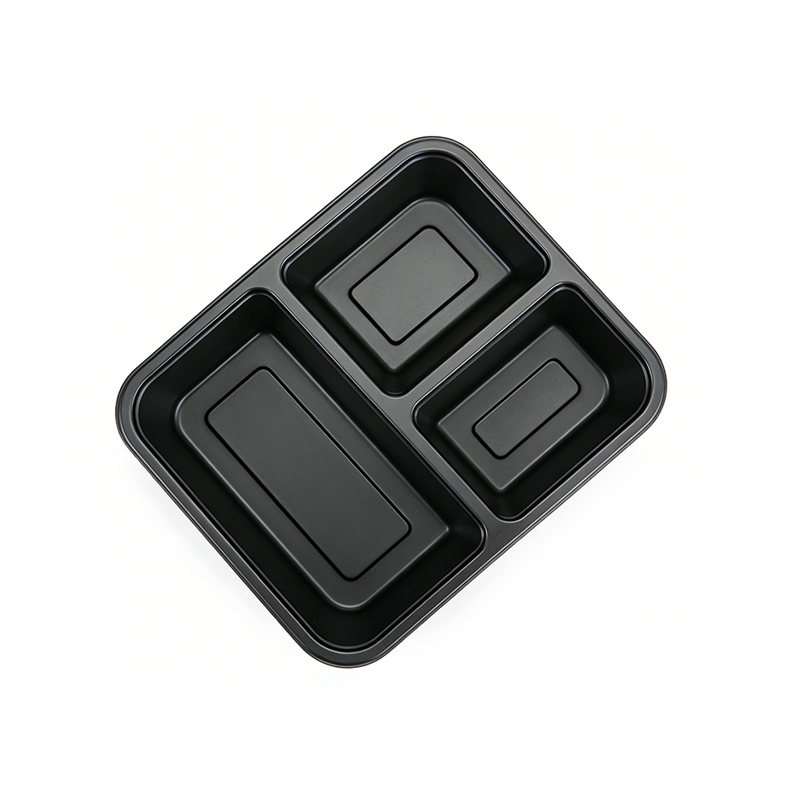 3-Compartment Takeout Blister Tray