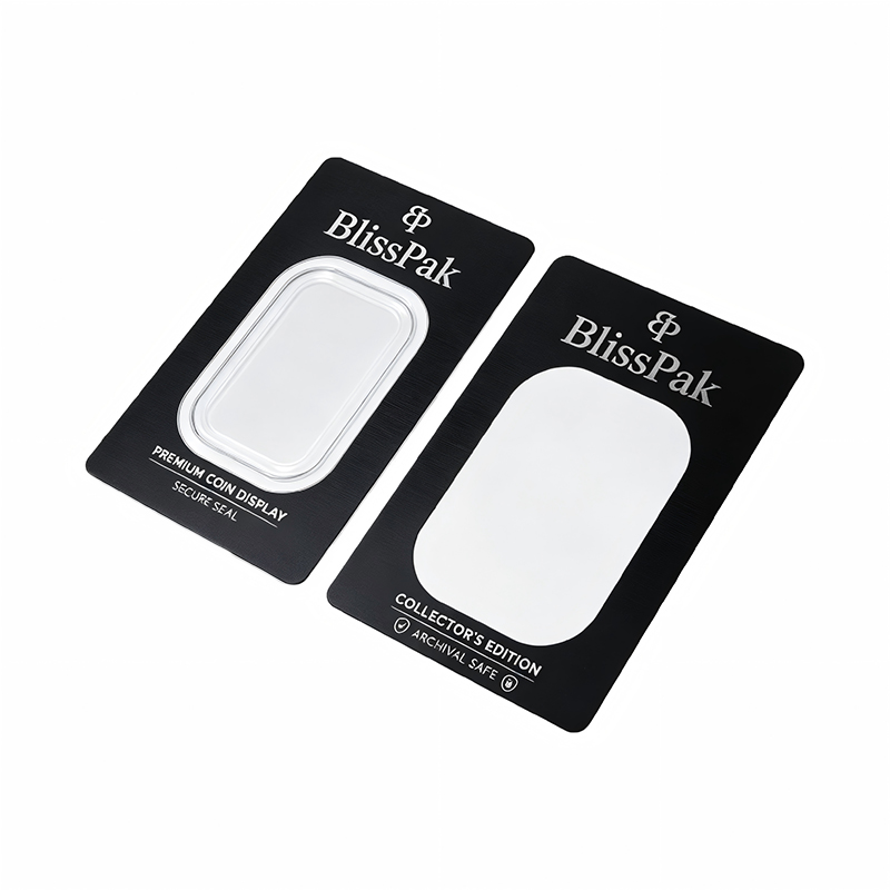 Custom 5 oz Silver Bar Blister Card 