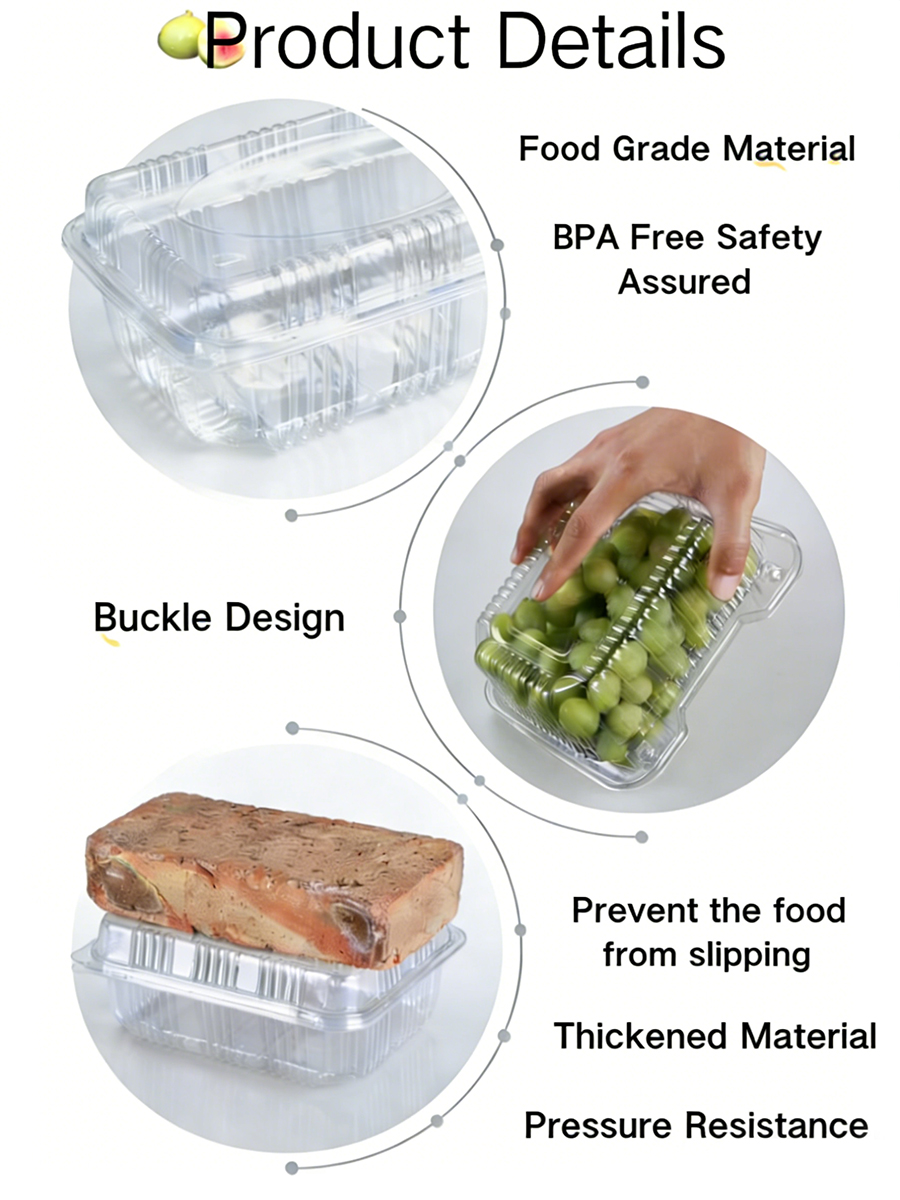 Wholesale Vegetable Clamshell Packaging