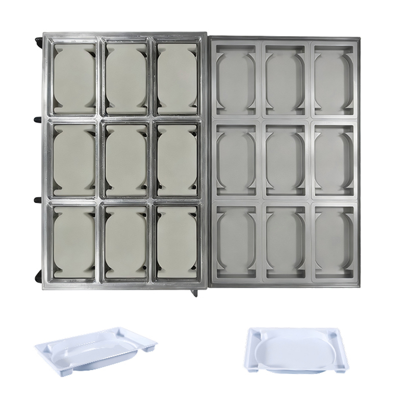 White PS Electronic Tray Thermoforming Mold