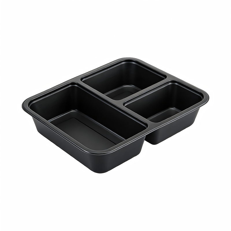 3-Compartment Takeout Blister Tray