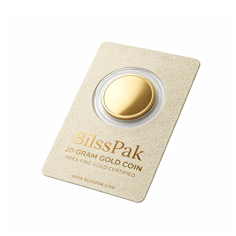 Wholesale Gold Coin Blister Card