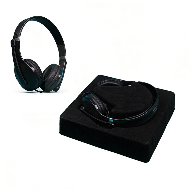 Custom Earphone Flocked Blister Tray