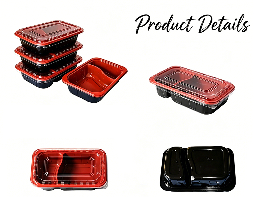 Wholesale Multi-compartment Plastic Lunch Box