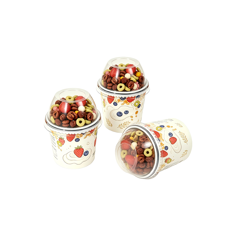 Double-Layer Yogurt Cereal Cup