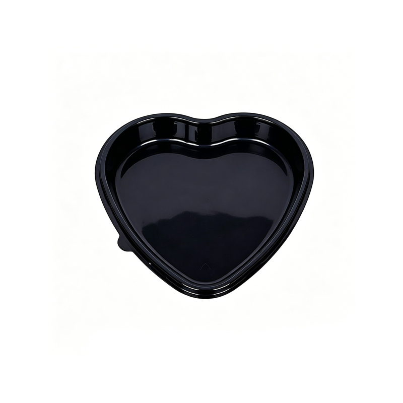 Heart-Shaped Transparent Plastic Tray Supplier