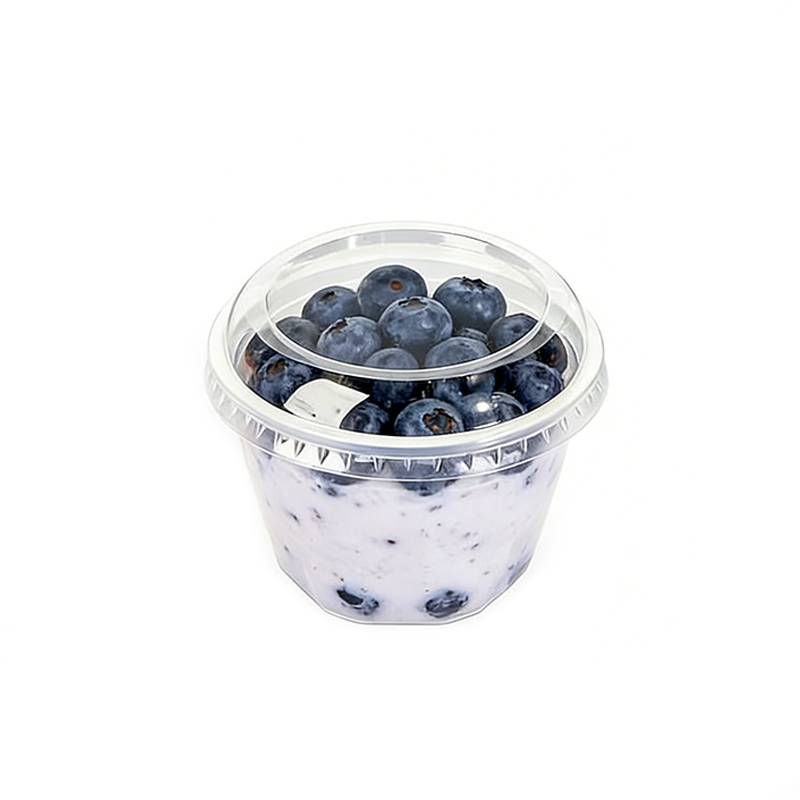 Plastic Dessert Containers with Spoons Supplier
