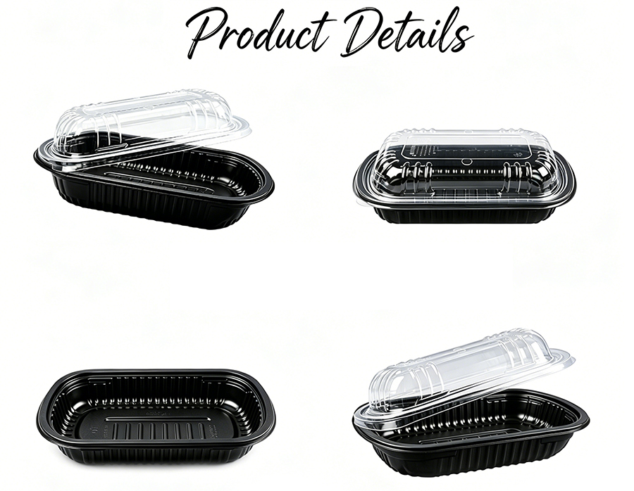 Wholesale BBQ Rib Takeout Containers