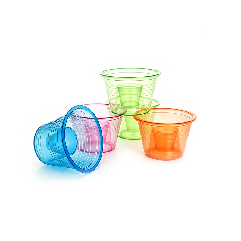 Bulk Plastic Chamber Shot Cups