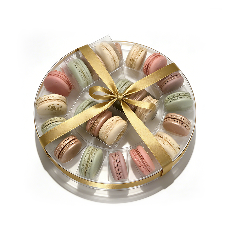 Custom Christmas Macaron Plastic Blister Tray