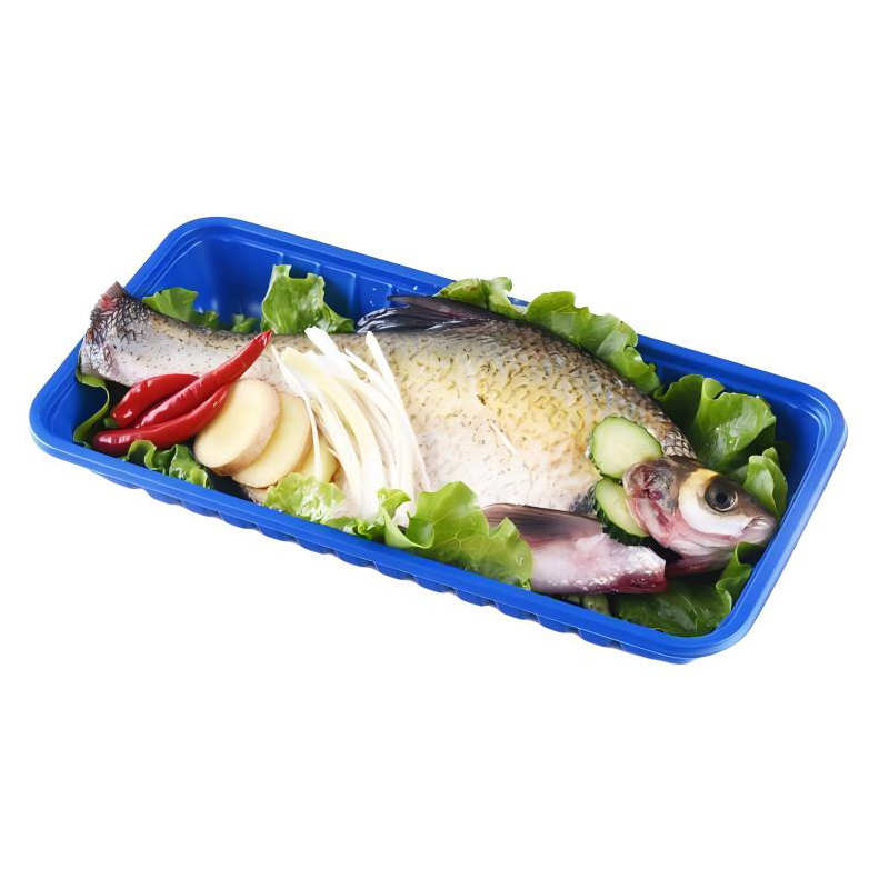 Disposable Plastic Fish Seafood Packaging Tray