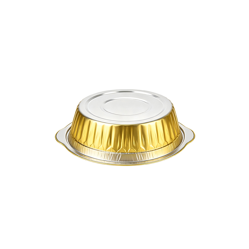 Golden Disposable Aluminum Foil Pot