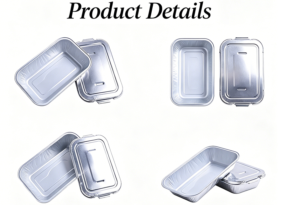 Airline Aluminum Foil Meal Trays