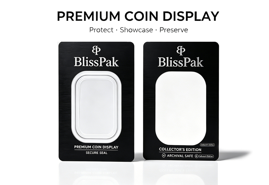Custom 5 oz Silver Bar Blister Card