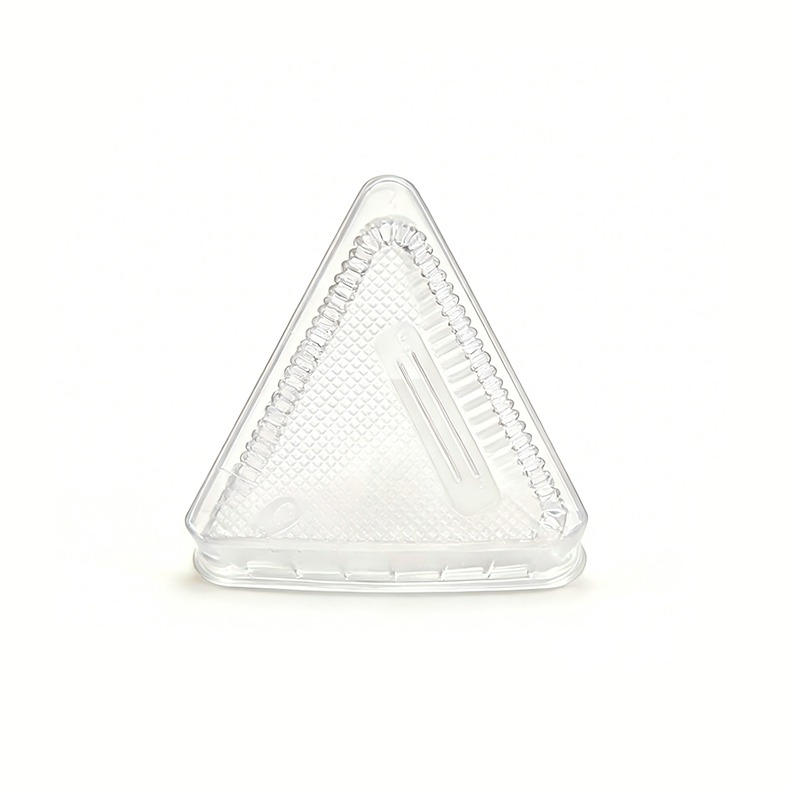 Triangle Plastic Dessert Packaging Box Wholesale