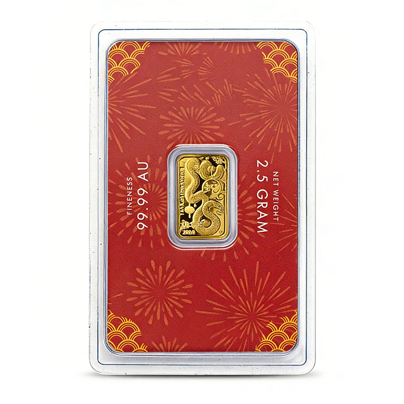 Custom Printed Gold Bar Blister Card