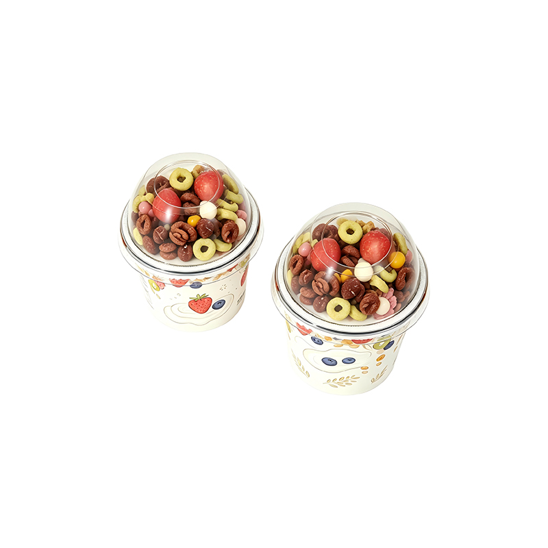 Double-Layer Yogurt Cereal Cup