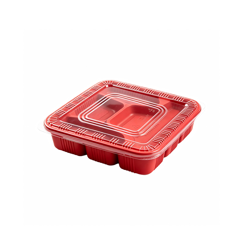 4 Compartment Train Meal Tray 