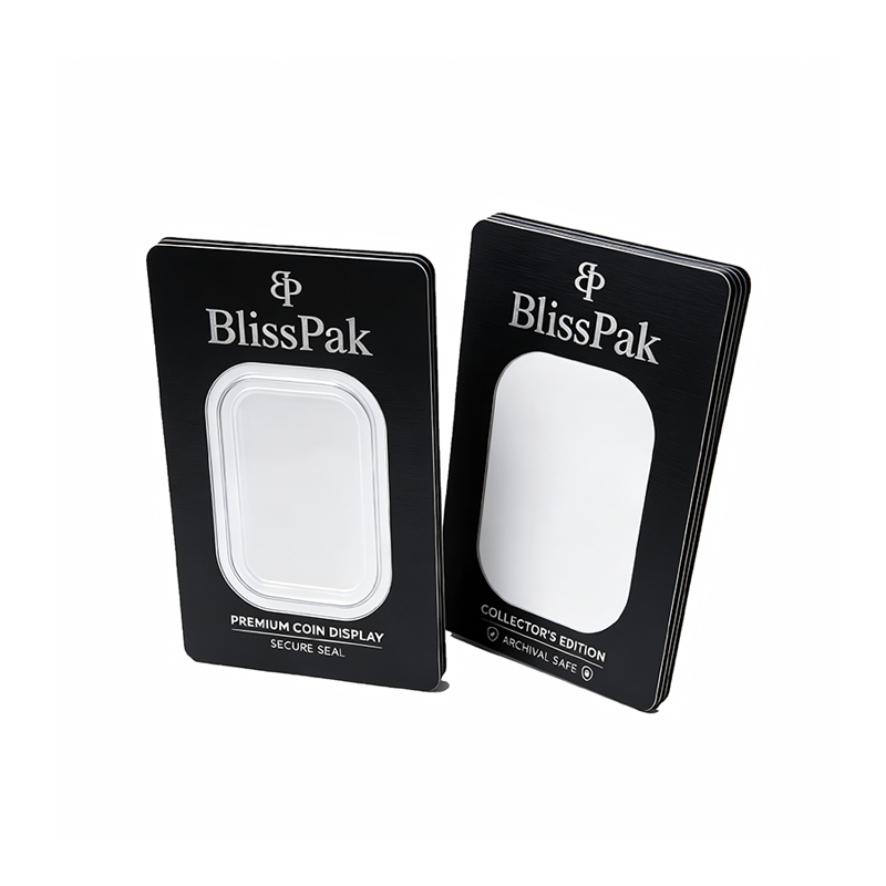 Custom 5 oz Silver Bar Blister Card 