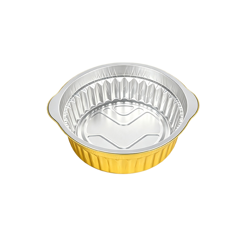 Golden Disposable Aluminum Foil Pot