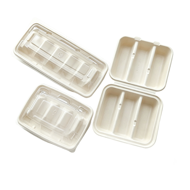 Eco-friendly 5 Compartment Taco Container
