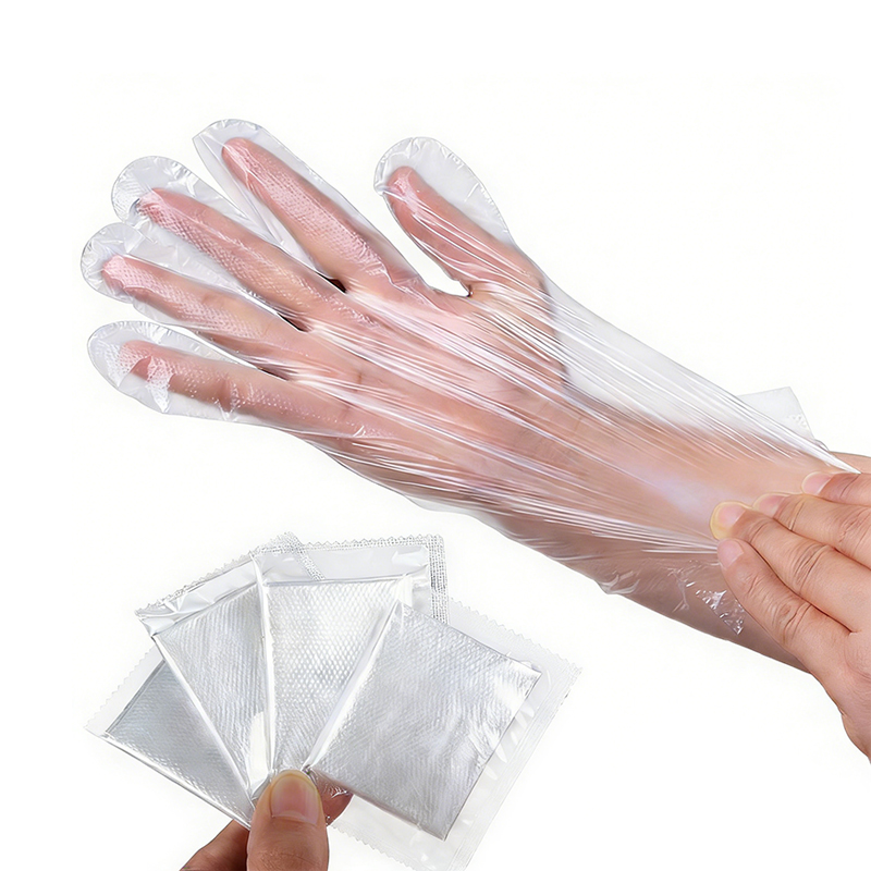 Clear Disposable Food Handling Gloves